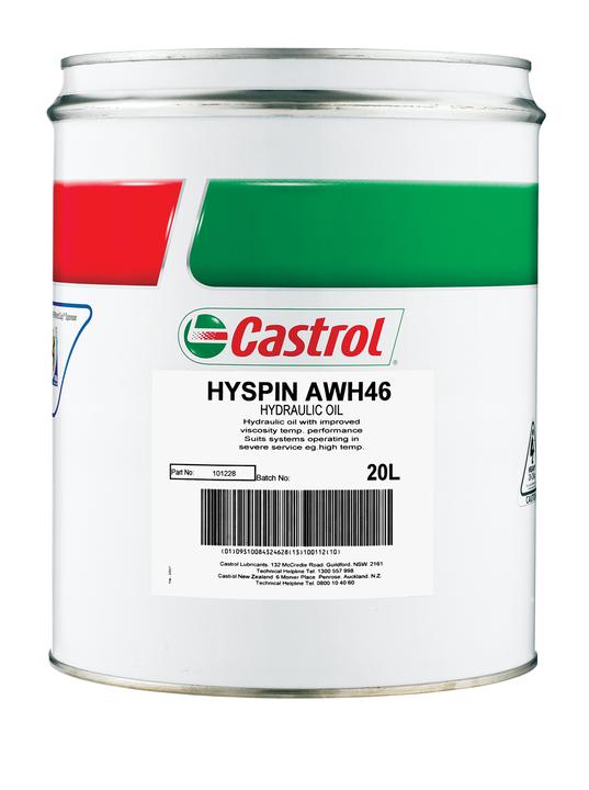 Castrol HYSPIN ISO 15 AWH Hydraulic Fluid 20L 4102065