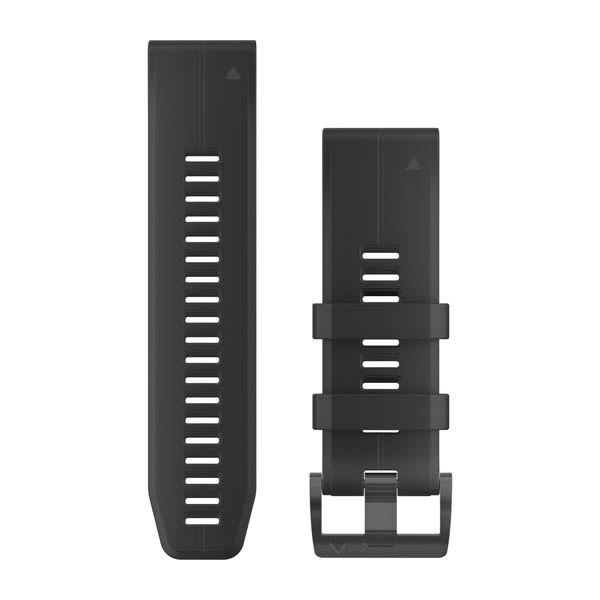 Garmin Fenix 5S+ Band Black Silicone QuickFit 26mm 010-12741-00