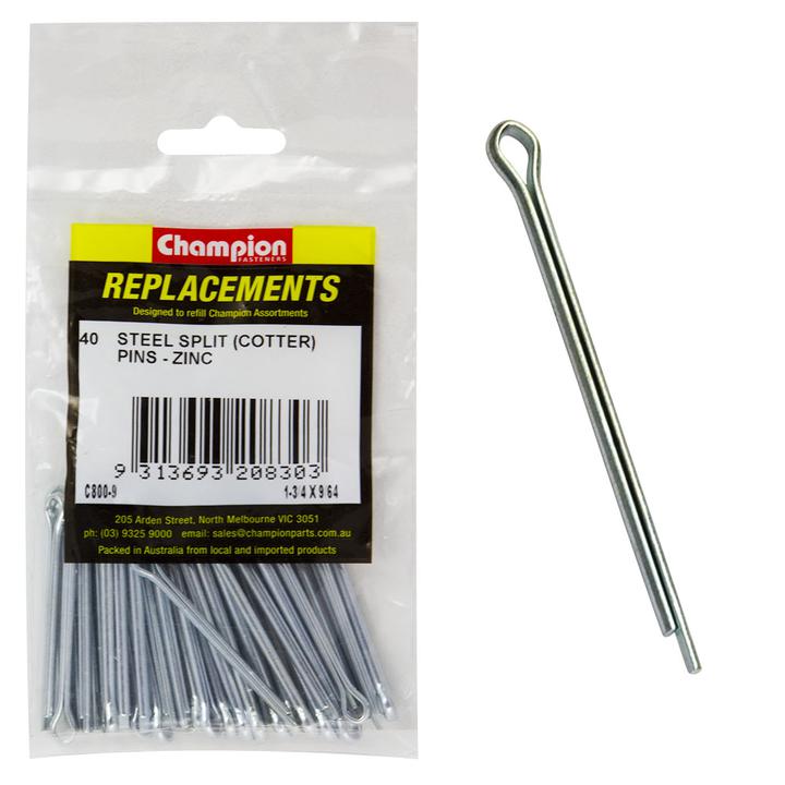 Champion Split Pin 9/64 x 1-3/4″ 40Pk C800-9