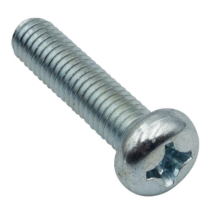 Champion Zinc Machine Screw Panhead Phillips M6 x 16mm 100Pk CMS19