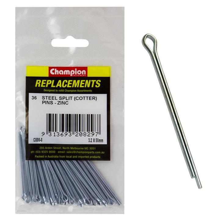 Champion Fasteners Split Pin 3.2 X 50mm C800-8