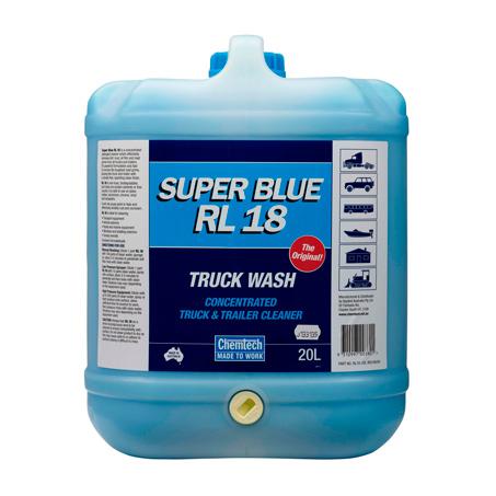 Chemtech Super Blue RL18 Truck Wash Concentrate 20L