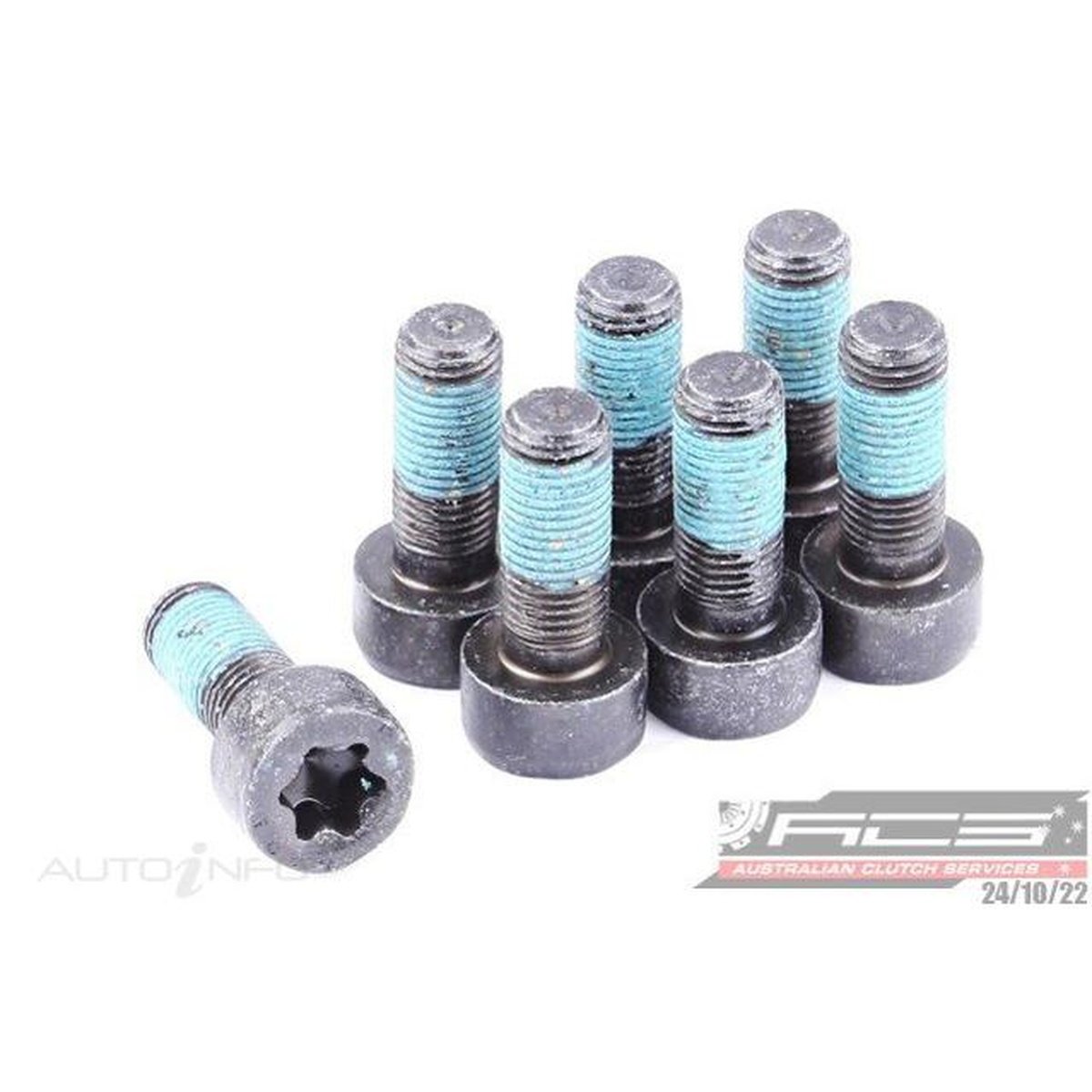ClutchPro Flywheel Bolt Set 9x1.0x23 50Nm (7Pk) FWBSZ03