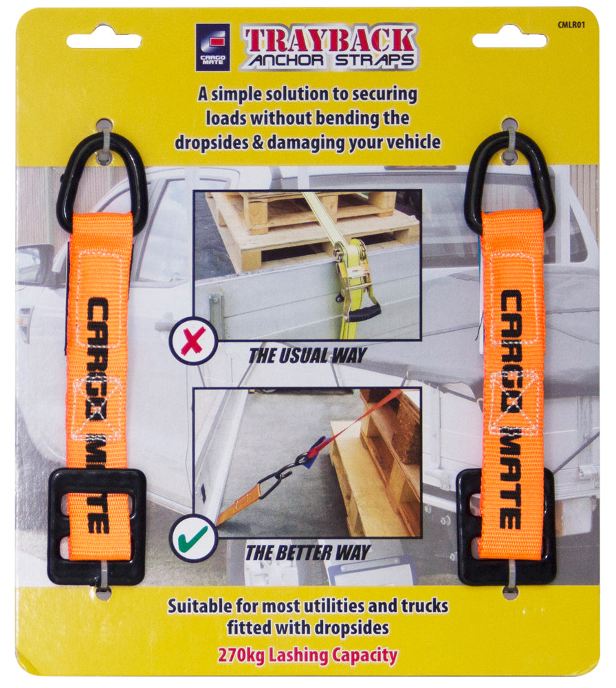 Haigh Strap Load Restraint Tray/Bk 25Mm CMLR01