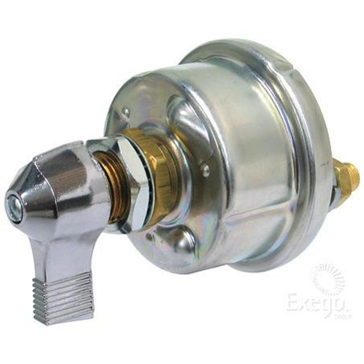 Cole Hersee Battery/Field Master Silver Lever Switch DPST On/Off (Box of 1) 75904BX