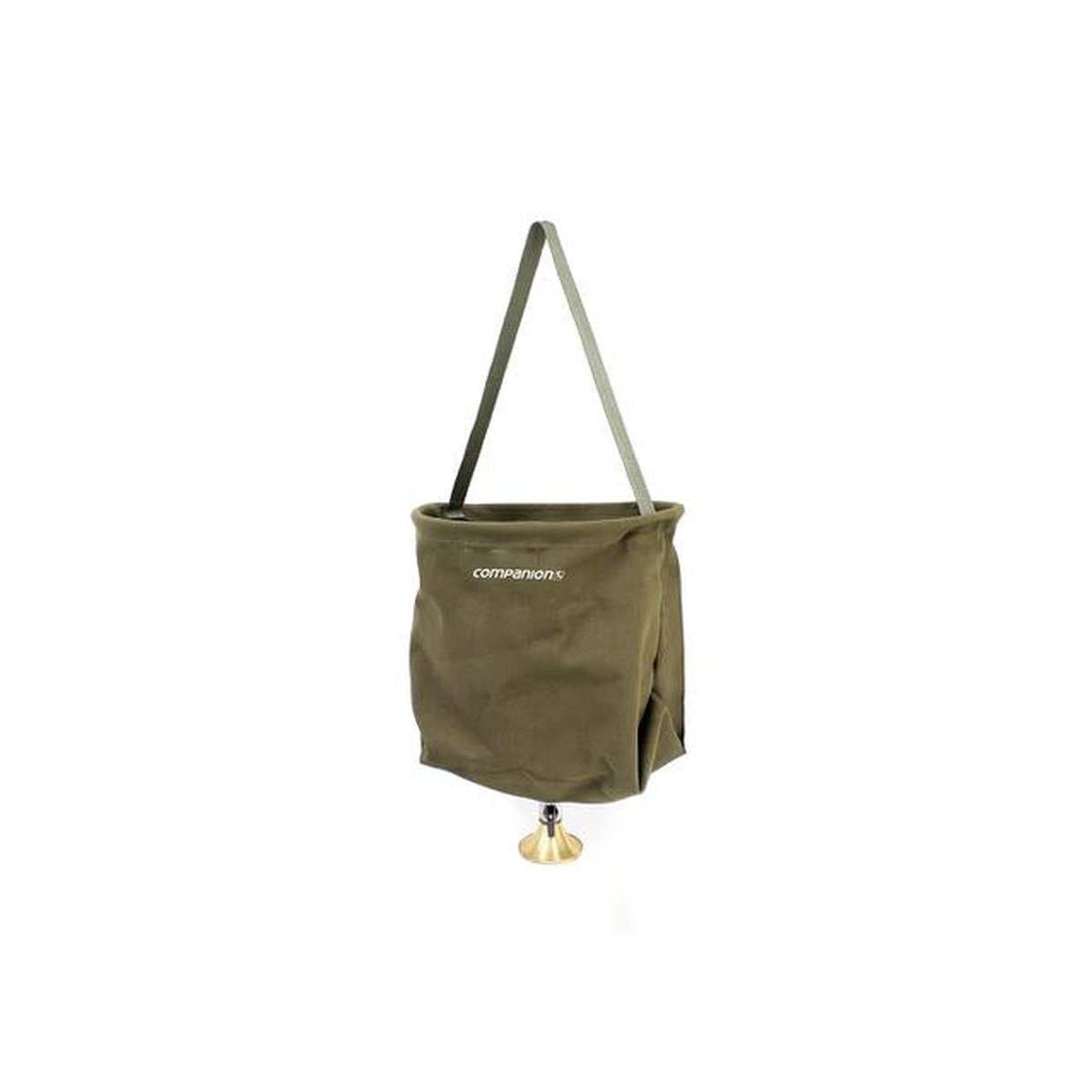 Companion Outdoor Camping Portable Canvas Shower Bucket 20L