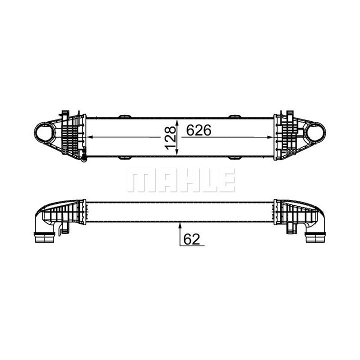 Mahle Intercooler OE Quality CI 356 000S