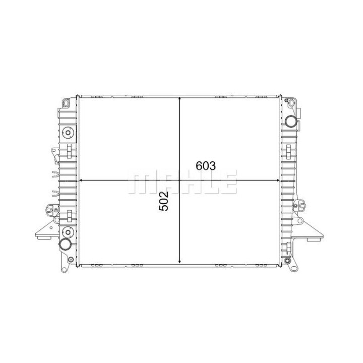 Mahle Radiator OE Quality CR 2577 000S