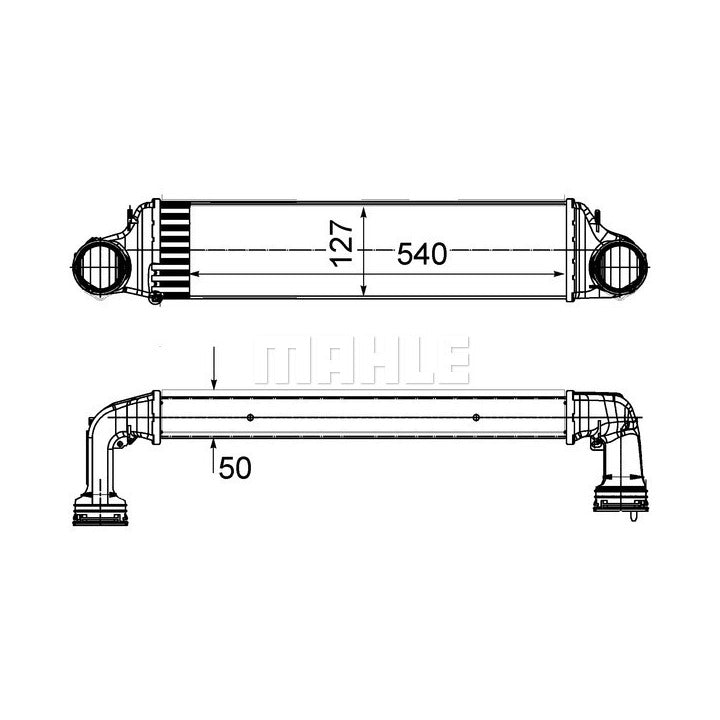Mahle Intercooler OE Quality CI 488 000S