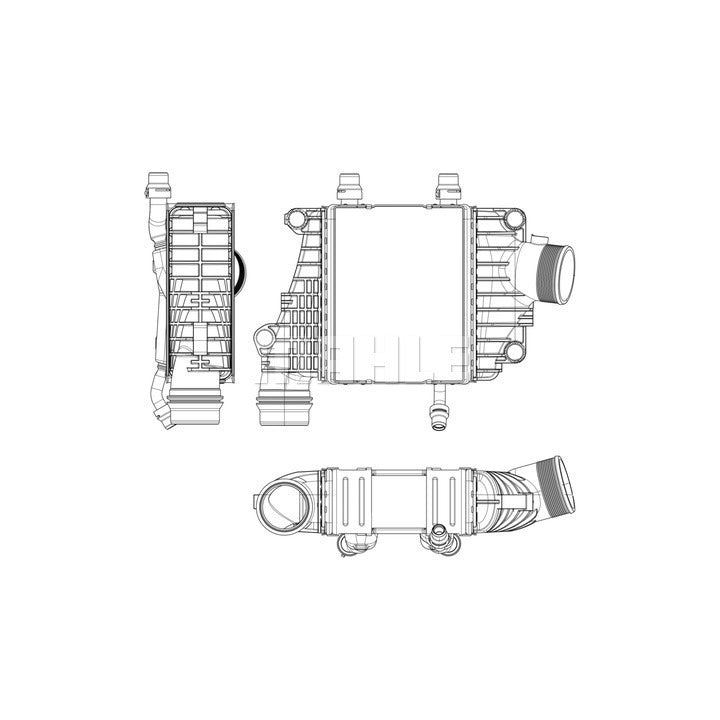 Mahle Intercooler OE Quality CI 410 000P