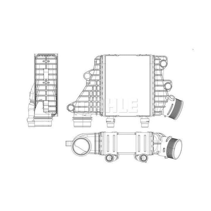Mahle Intercooler OE Quality CI 412 000P