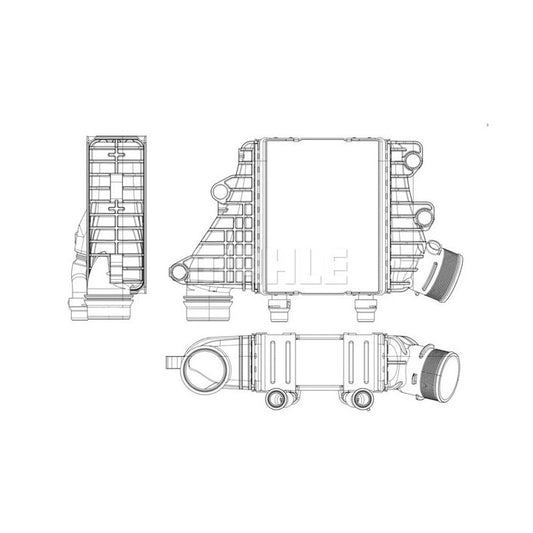 Mahle Intercooler OE Quality CI 412 000P