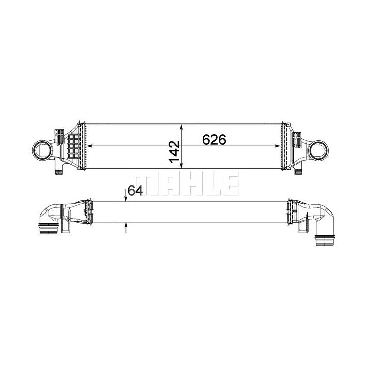Mahle Intercooler OE Quality CI 479 000P