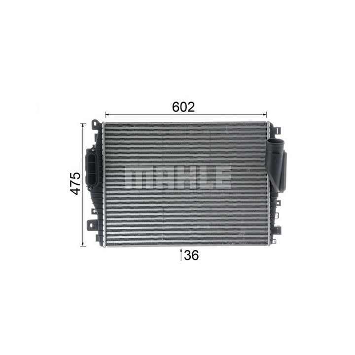 Mahle Intercooler OE Quality CI 376 000P