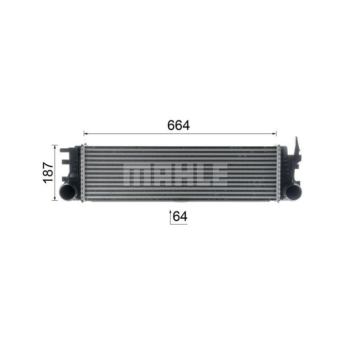 Mahle Intercooler OE Quality CI 180 000P