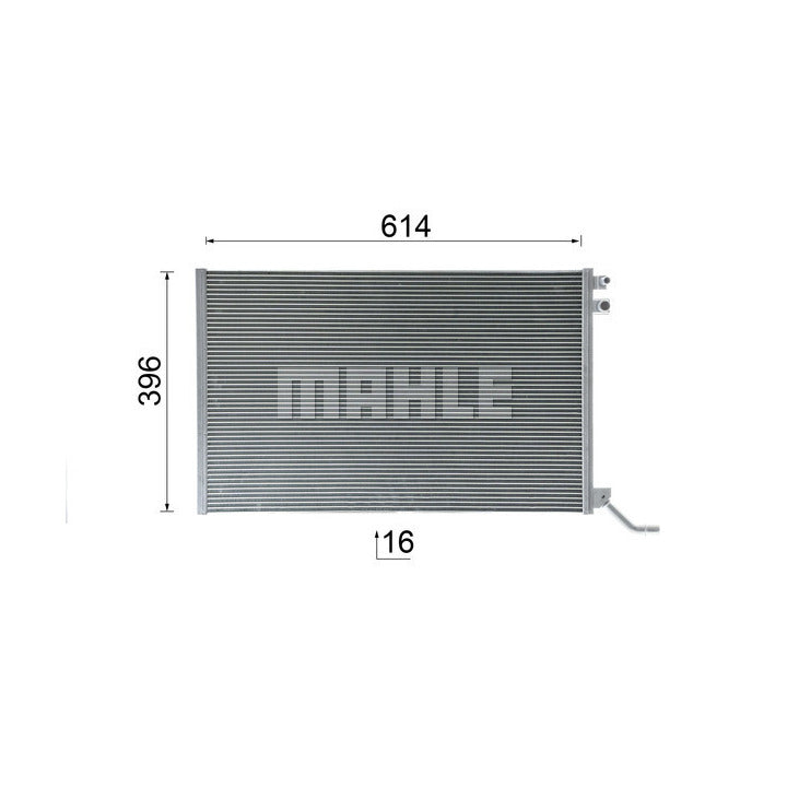 Mahle Radiator OE Quality CR 2445 000P