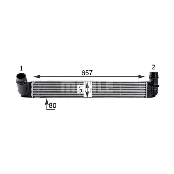 Mahle Intercooler OE Quality CI 313 000P