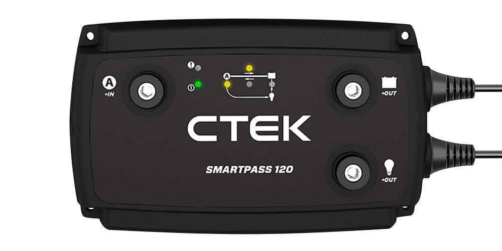 CTEK SmartPass DC to DC Power Management Solution 120A 40-185