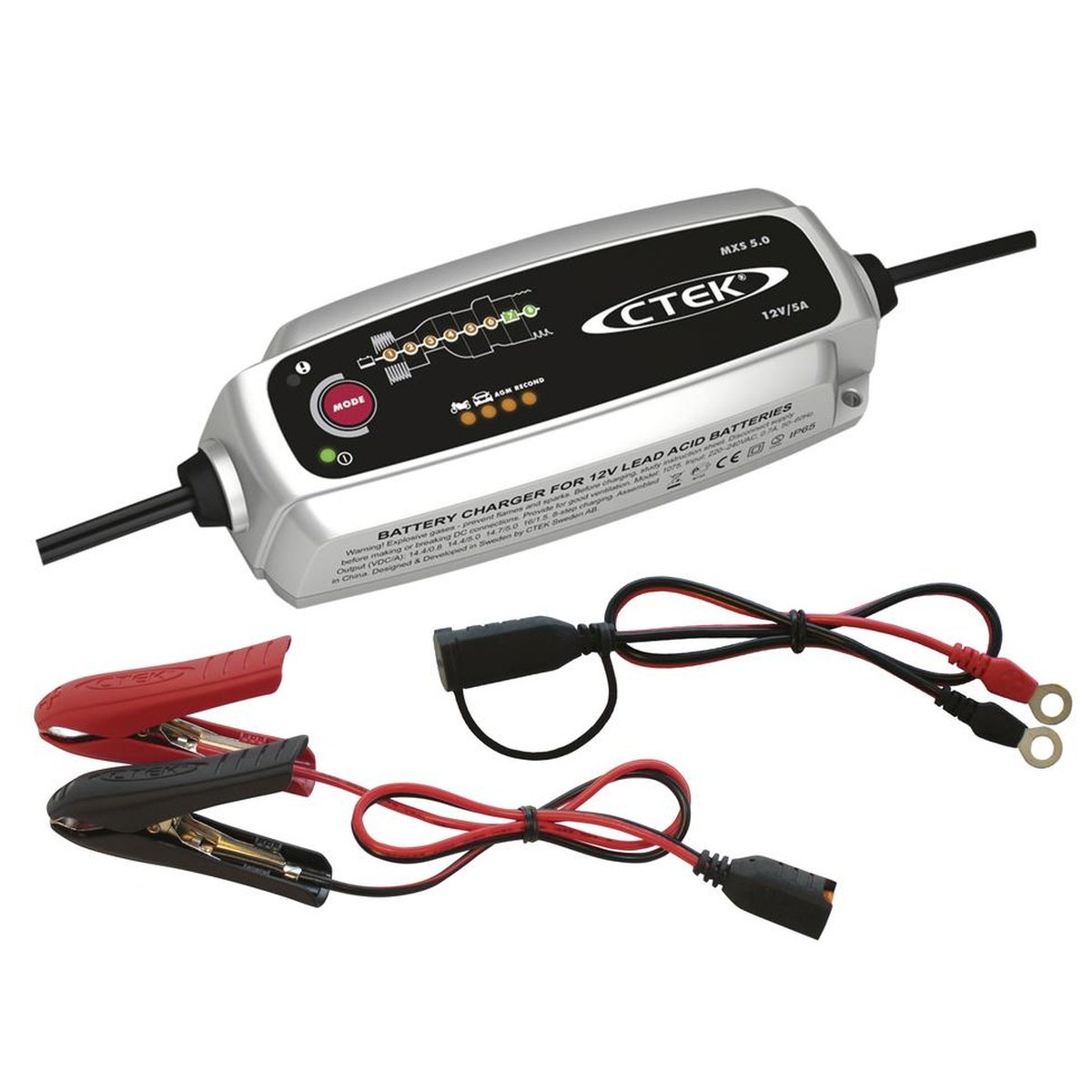 CTEK MXS 5.0 Battery Charger 12V 5A MXS5.0
