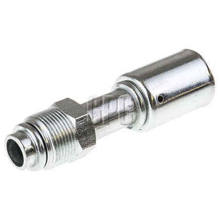 OEX Steel Fitting # 10 Mor - Reduced Beadlock Step Up #12 90 RSX1427