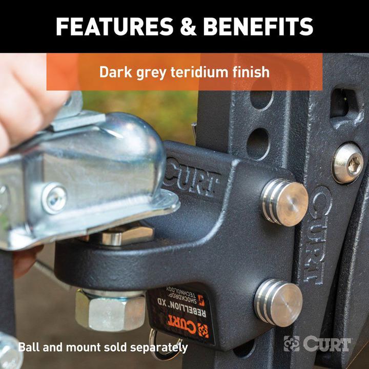 CURT Rebellion XD Replacement Tongue Attachment 45940-85