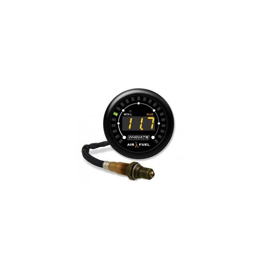 Innovate Motorsport MTX-L PLUS: Advanced Digital Wideband Air/Fuel Ratio Gauge Kit, 3 ft. Sensor Cable 39240