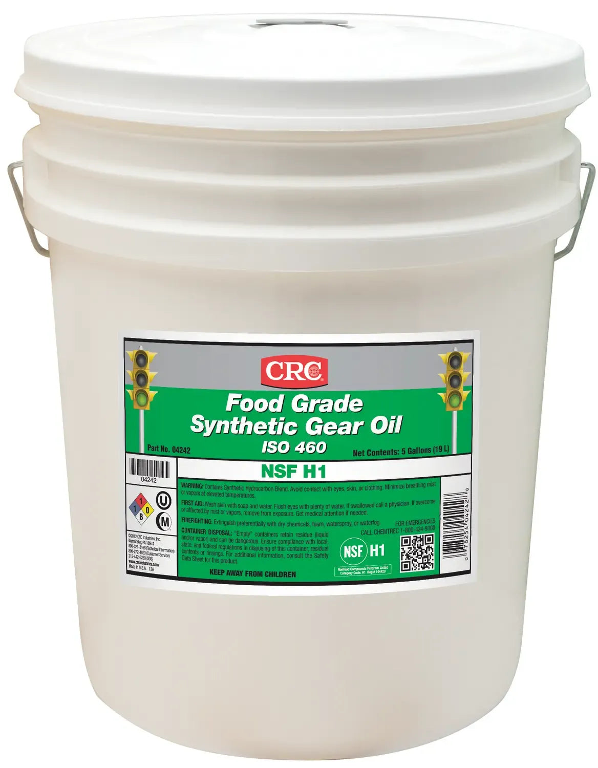 CRC Food Grade Synthetic Gear Oil ISO 460 18L FG04242