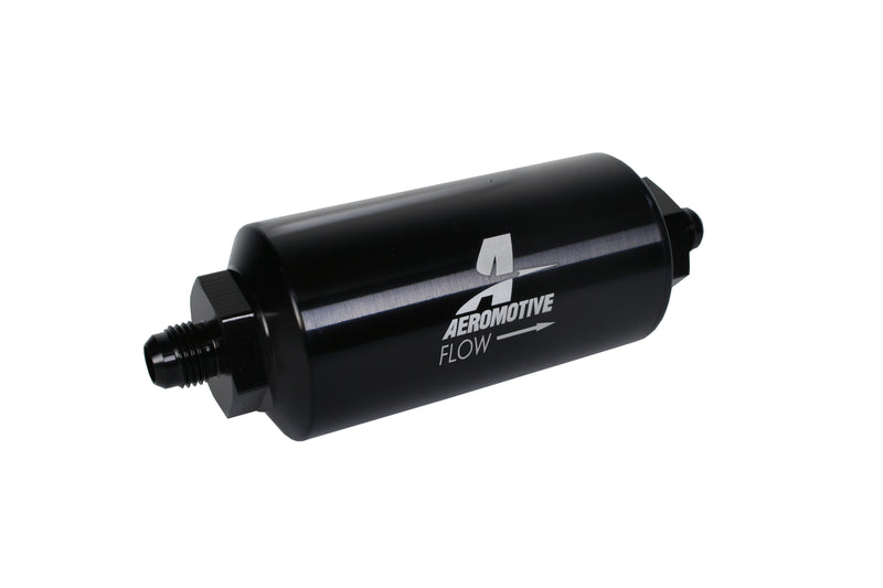 Aeromotive Black Inline Filter -6An Male ARO12348