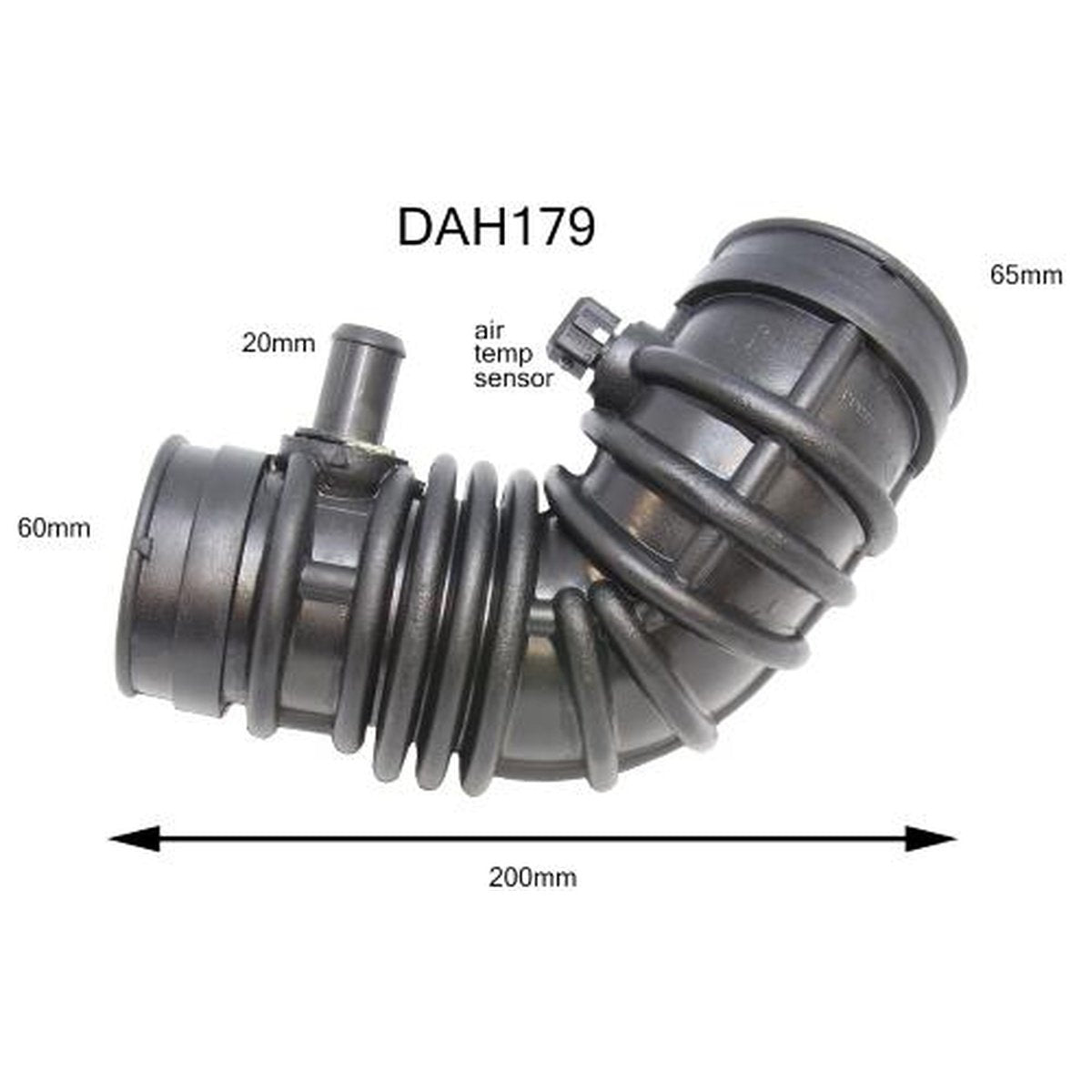 Dayco Air Intake Hose DAH179