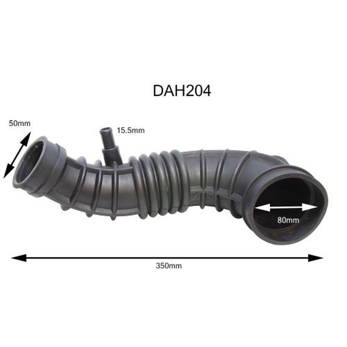 Dayco Air Intake Hose DAH204