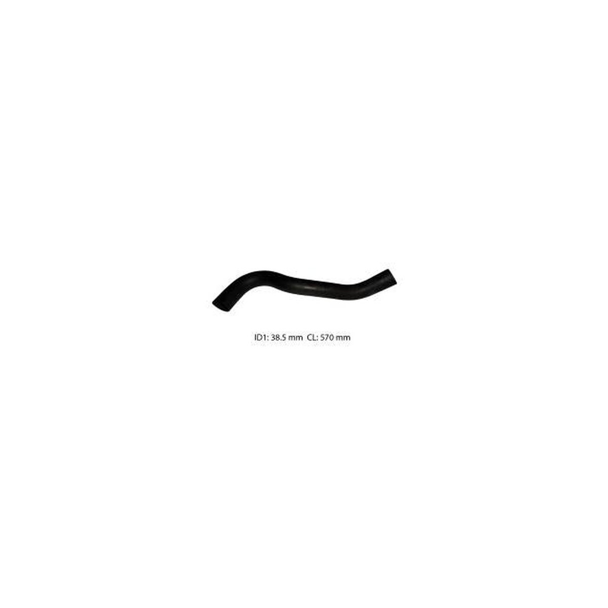 Dayco Radiator Hose Bottom DMH1643