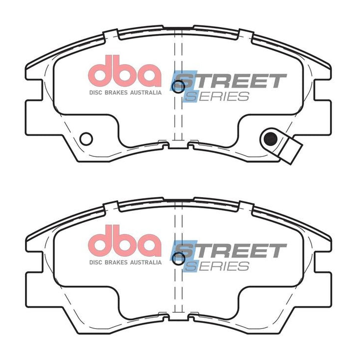 DBA Street Series Brake Pad Set Front DB1113SS
