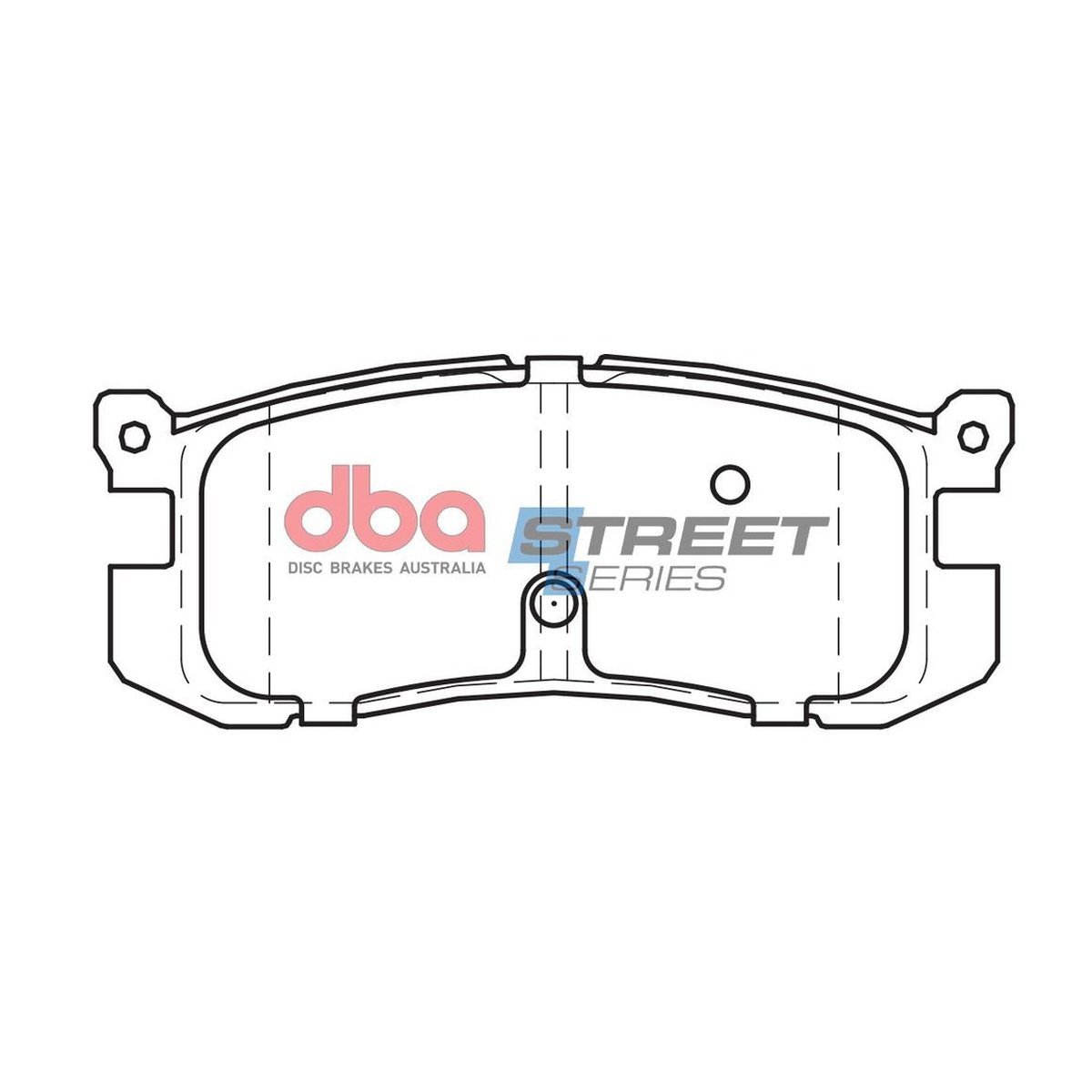 DBA Street Series Brake Pad Set Rear DB1115SS