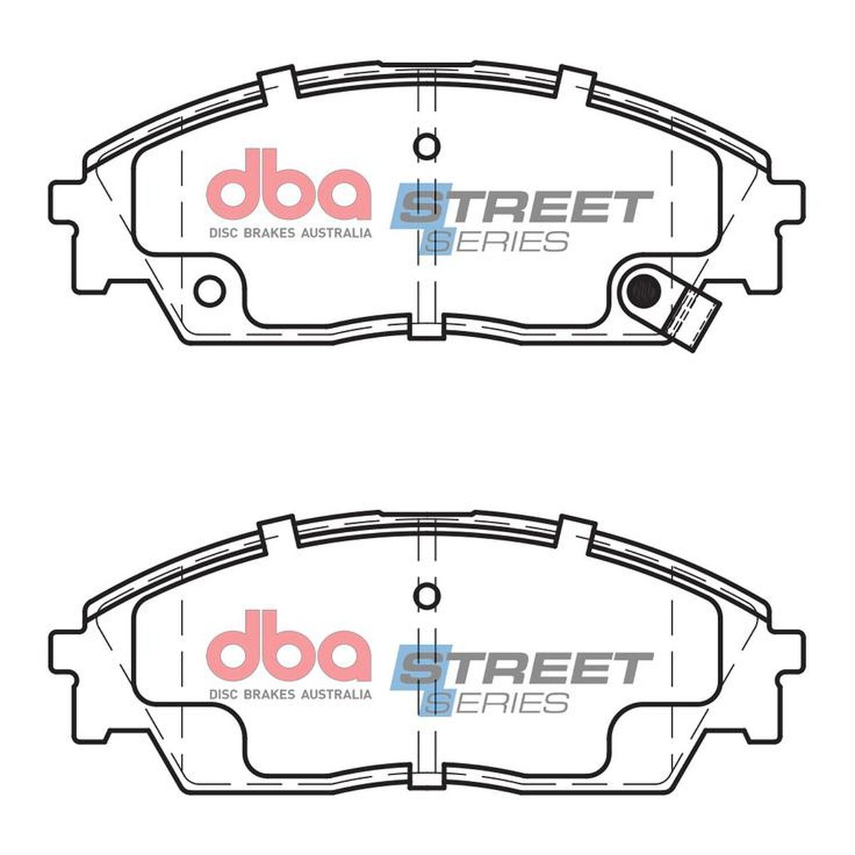 DBA Street Series Brake Pad Set Front DB1123SS