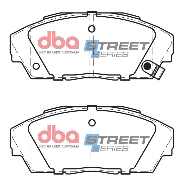 DBA Street Series Brake Pad Set Front DB1133SS