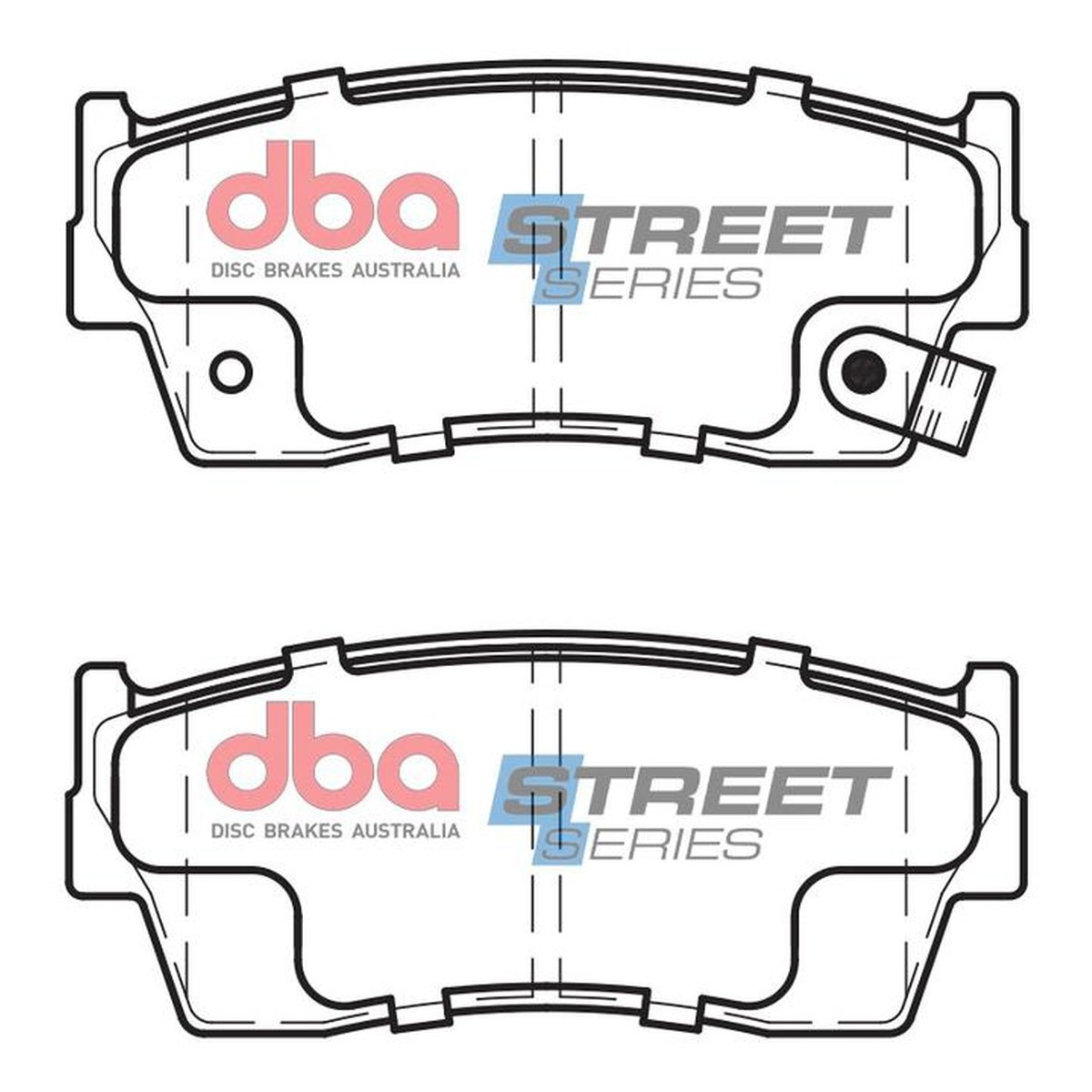 DBA Street Series Brake Pad Set Front DB1134SS