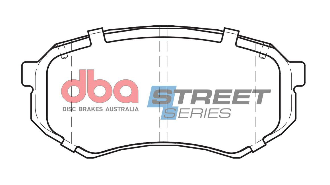 DBA Street Series Brake Pad Set Front DB1141SS