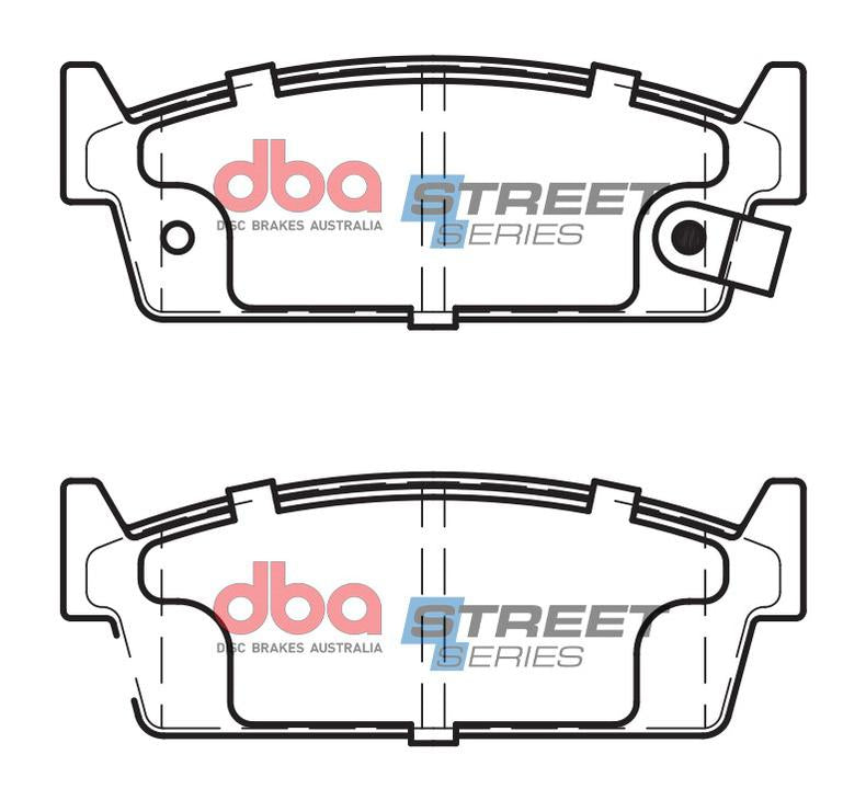 DBA Street Series Brake Pad Set Rear DB1144SS