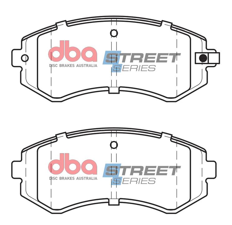 DBA Street Series Brake Pad Set Rear DB1148SS