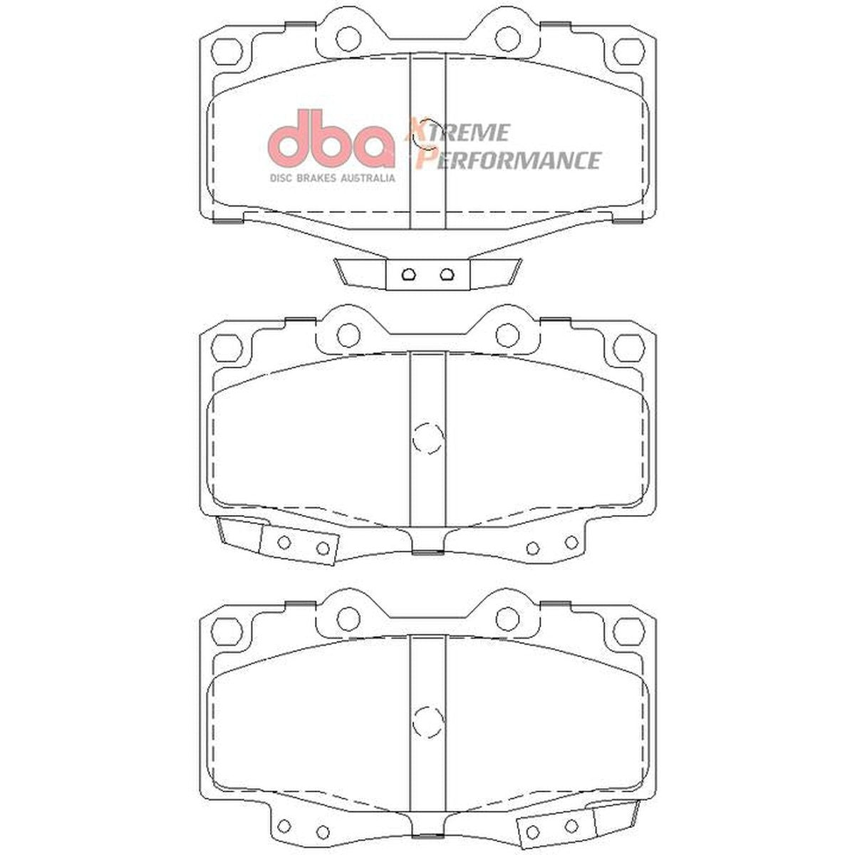 DBA Xtreme Performance Brake Pad Set Front DB1149XP