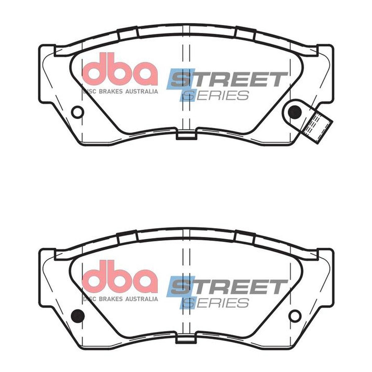 DBA Street Series Brake Pad Set Front DB1155SS