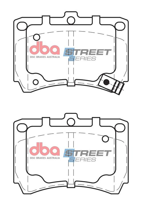 DBA Street Series Brake Pad Set Front DB1158SS
