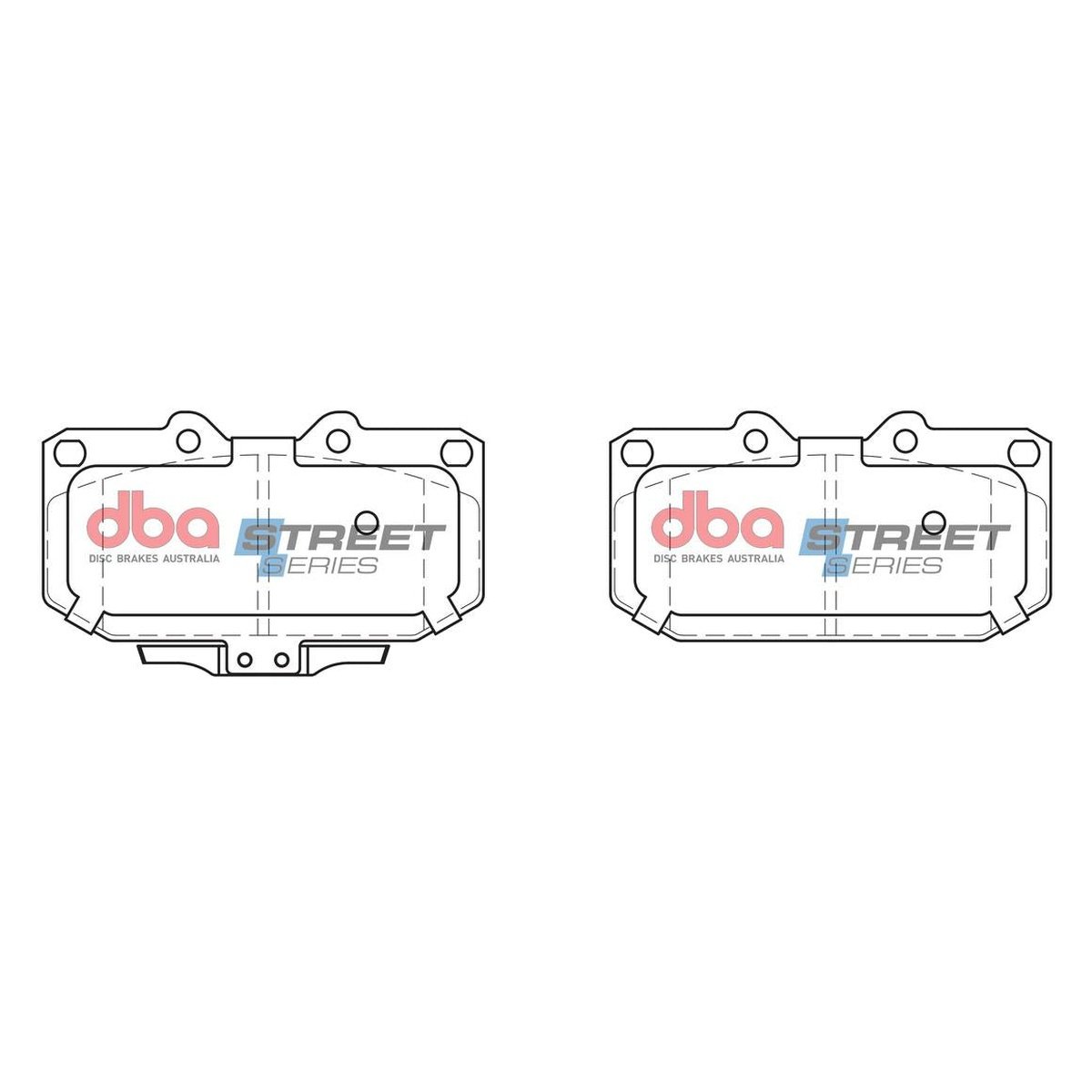 DBA Street Series Brake Pad Set Front DB1170SS
