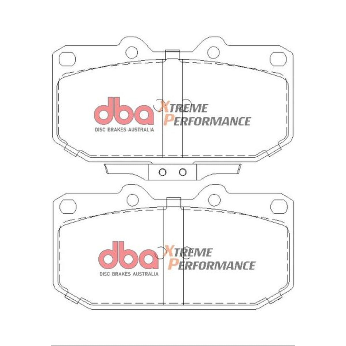 DBA Xtreme Performance Brake Pad Set Front DB1170XP