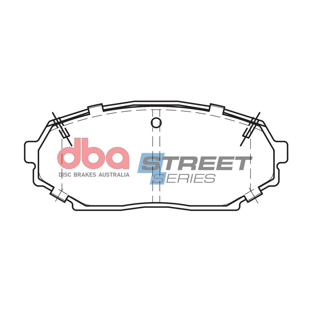 DBA Street Series Brake Pad Set Front DB1178SS