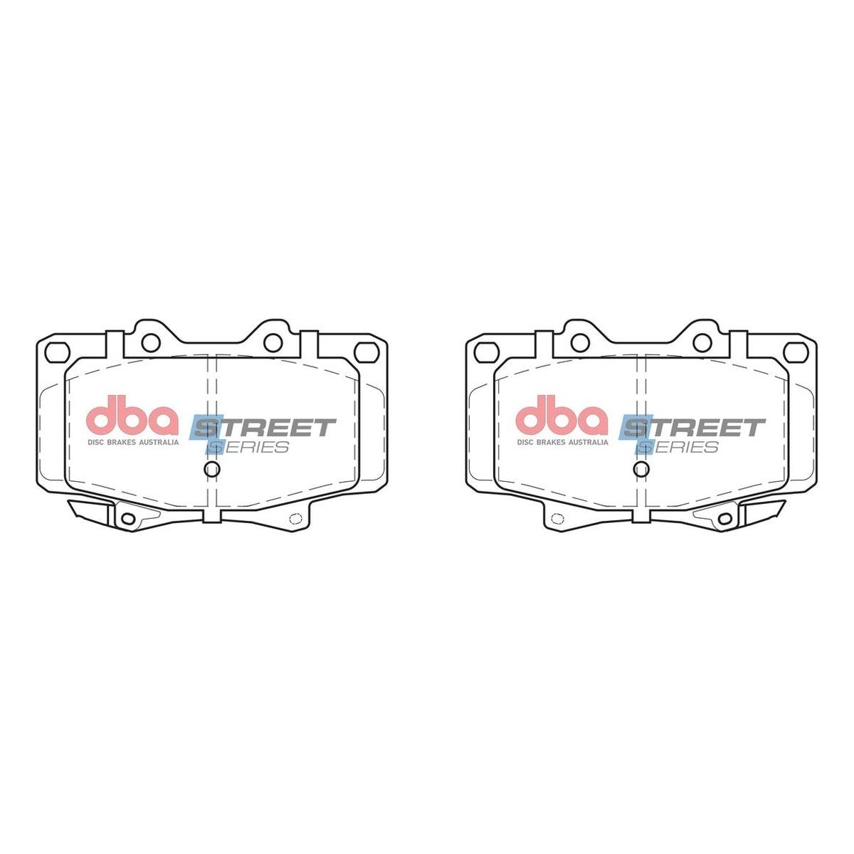 DBA Street Series Brake Pad Set Front DB1199SS