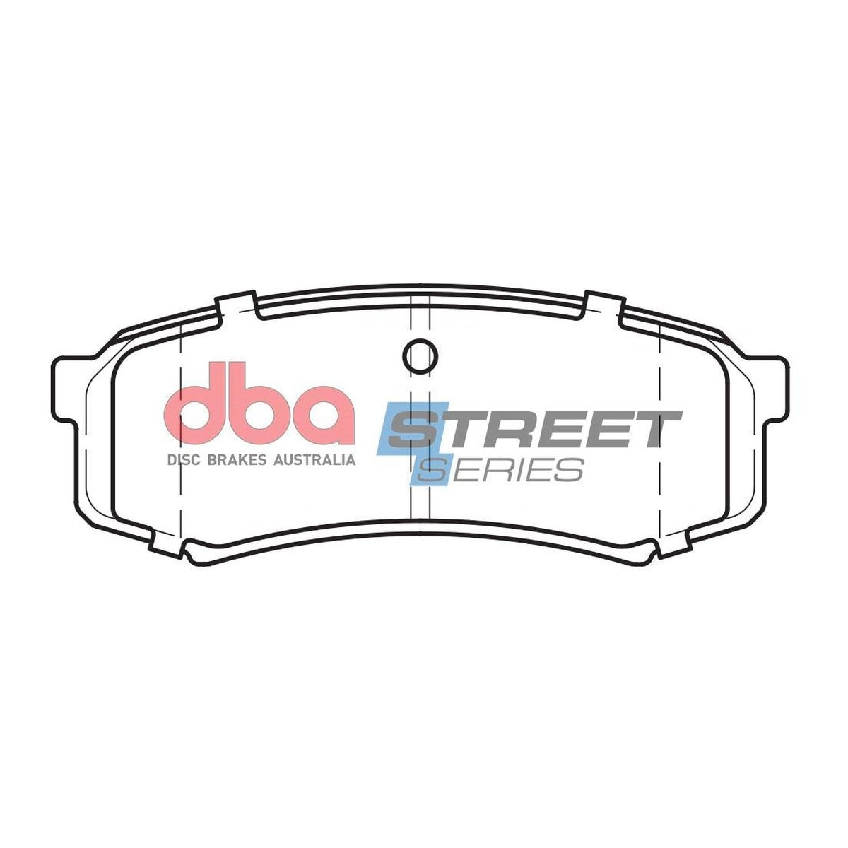 DBA Street Series Brake Pad Set Rear DB1200SS
