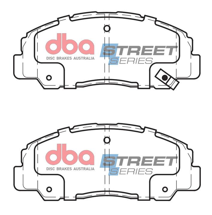 DBA Street Series Brake Pad Set Front DB1212SS