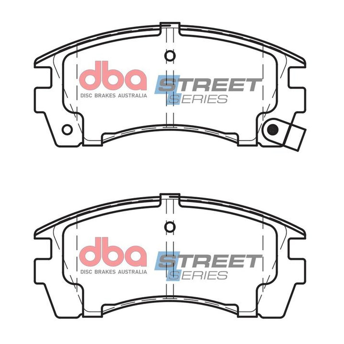 DBA Street Series Brake Pad Set Front DB1216SS