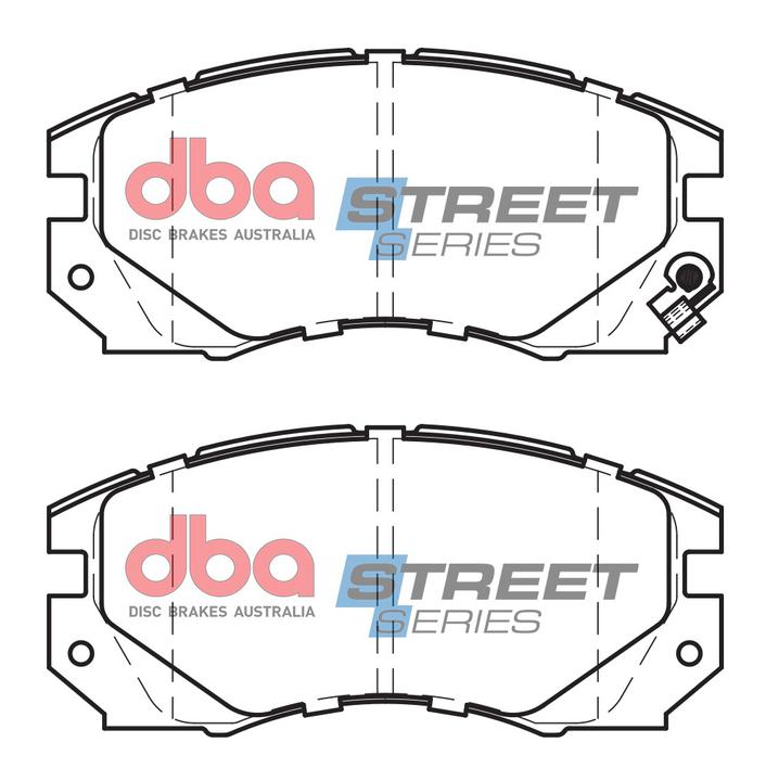 DBA Street Series Brake Pad Set Front DB1219SS